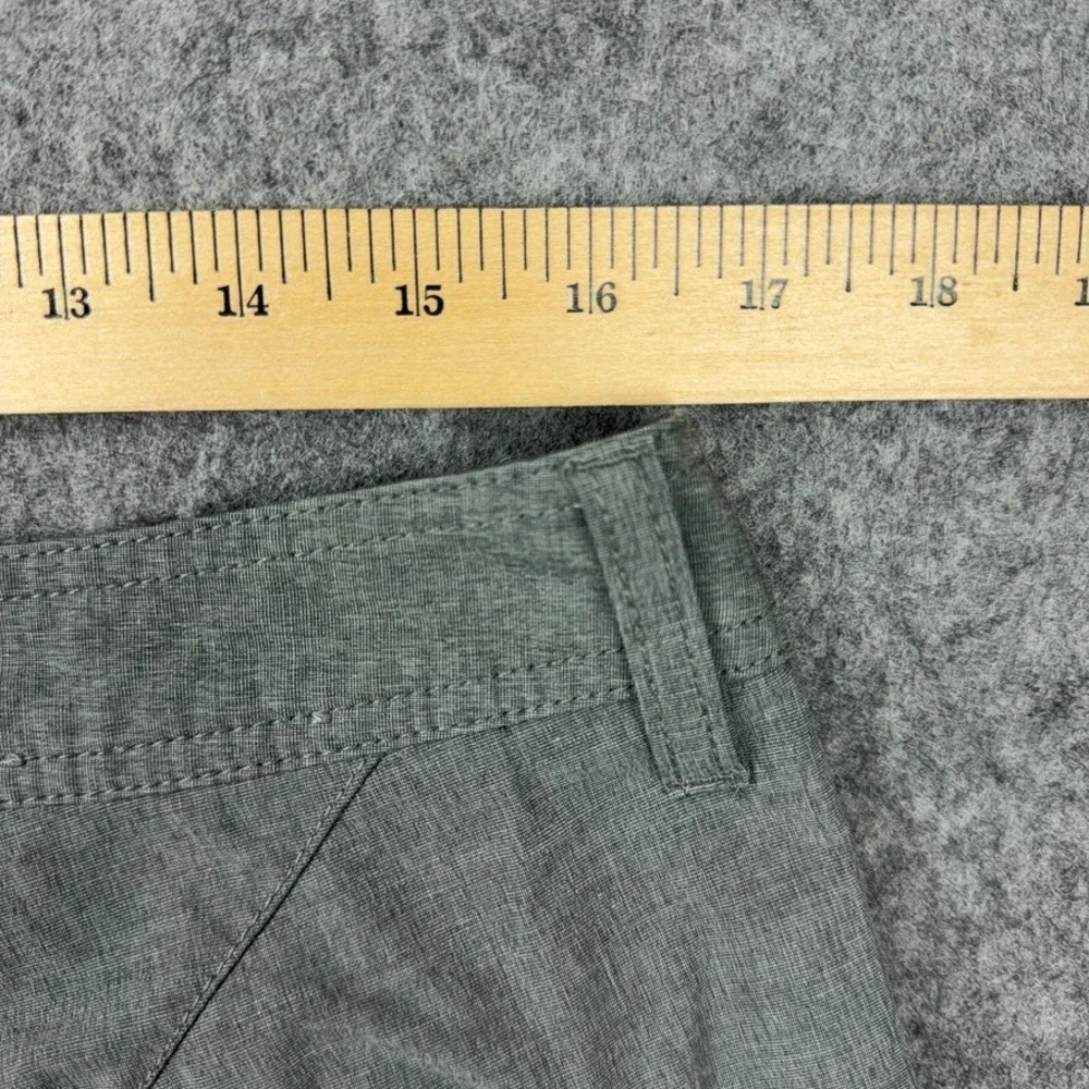 Linksoul Golf Shorts Mens 34 Gray Boardwalker Performance Stretch Hiking Casual‎